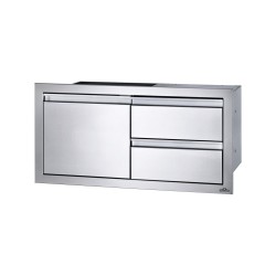 Napoleon 36'' x 16'' Single Door & Double Drawer Combo