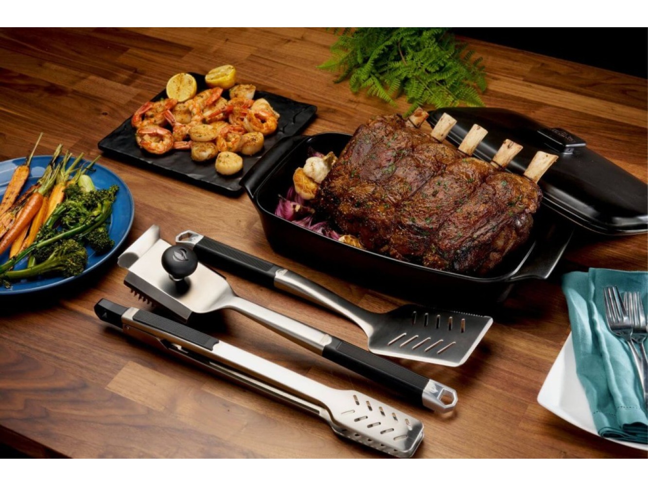 Conjunto Napoleon de 3 Utensílios para Grelhador Premium