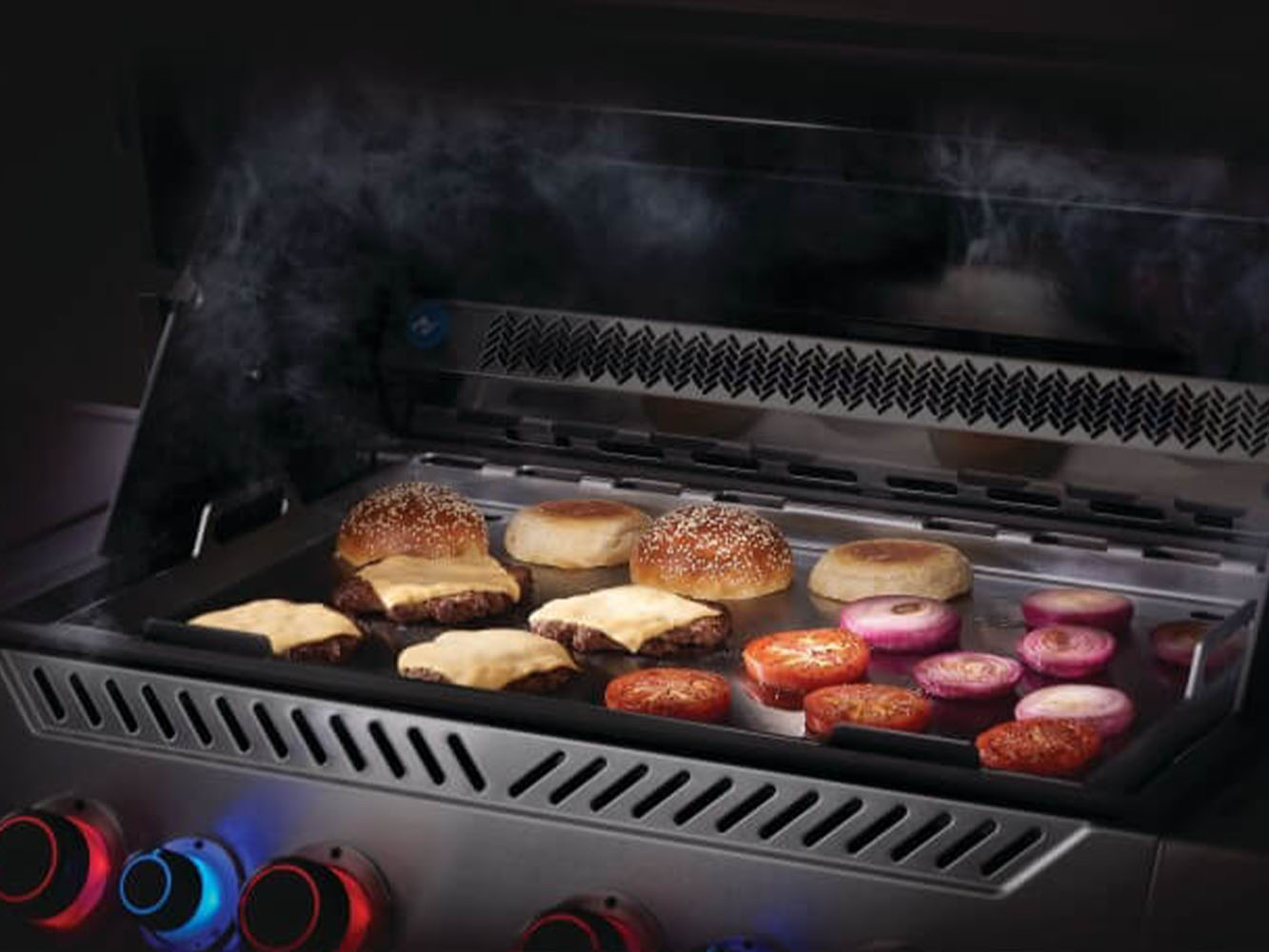Napoleon Plaque de Cuisson en Acier Inoxydable