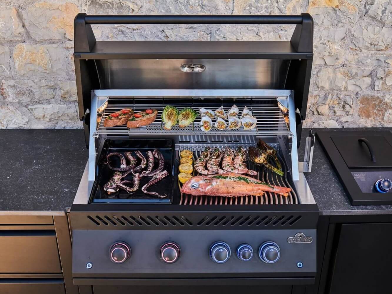 Cocina Exterior Napoleon Oasis 105 Negra Cocina Exterior Napoleon Oasis 105 Negra