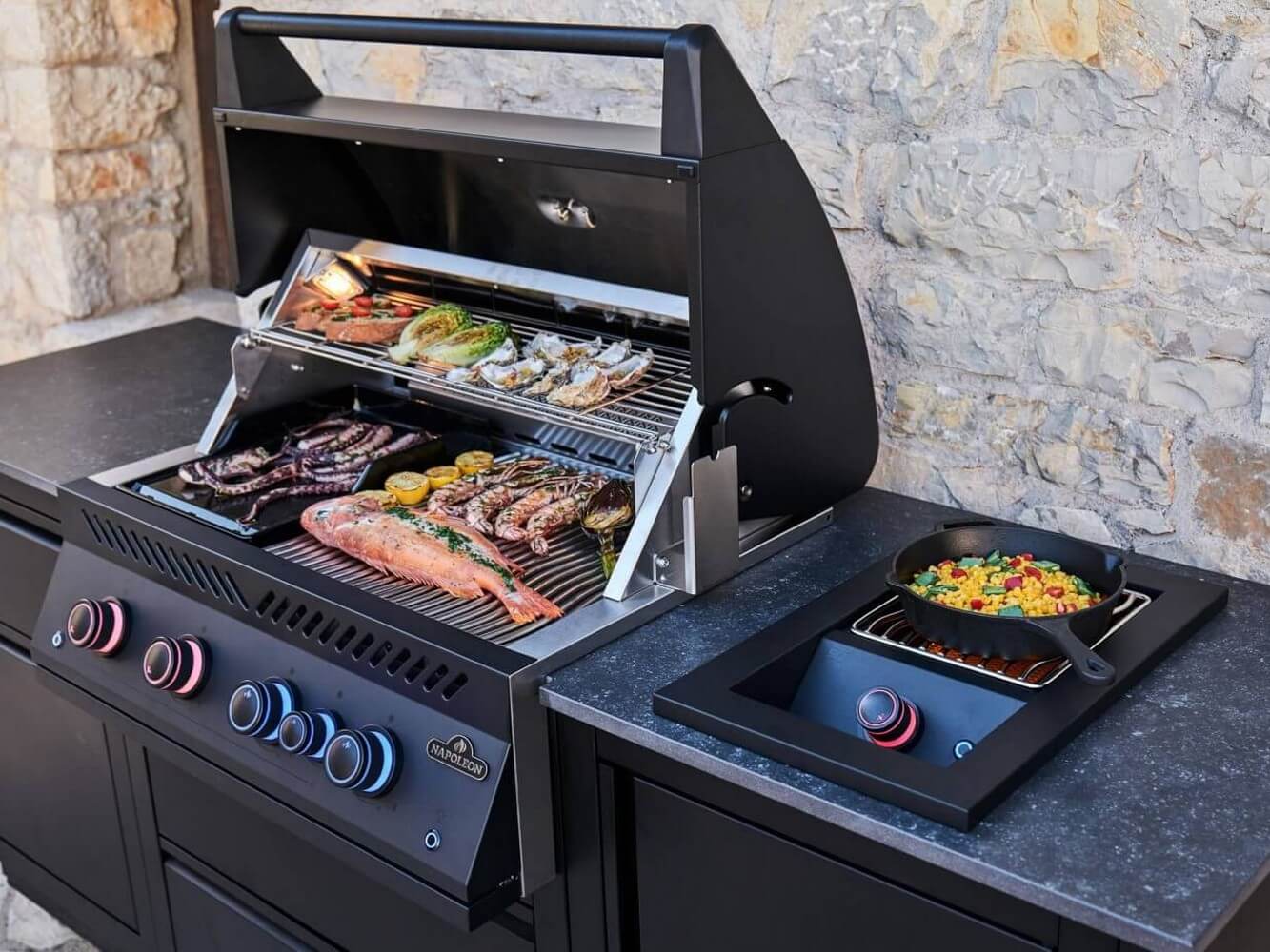 Cocina Exterior Napoleon Oasis 105 Negra Cocina Exterior Napoleon Oasis 105 Negra