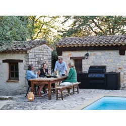 Napoleon Oasis 105 Black Outdoor Kitchen