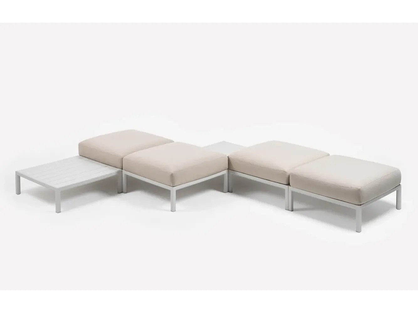 Table Maximo Tavolino 80 - GESSO