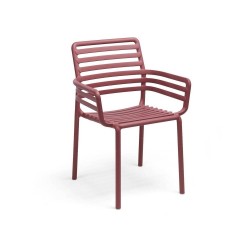 Chaise avec Accoudoirs Doga