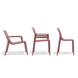 Chaise avec Accoudoirs Doga