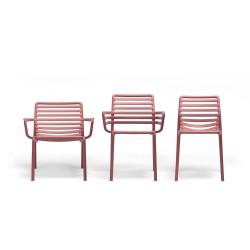 Chaise avec Accoudoirs Doga