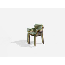 Chaise avec Accoudoirs Doga
