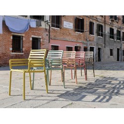 Chaise avec Accoudoirs Doga