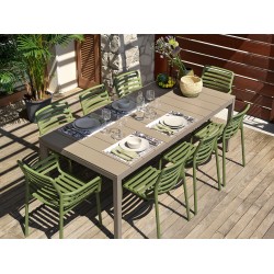 Chaise avec Accoudoirs Doga