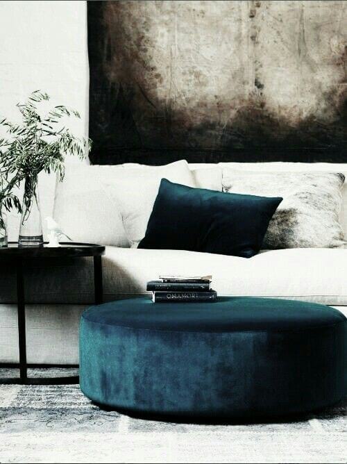 Start simple by adding a couple of throw cushions or an ottoman to your living or bedroom.